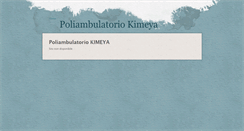Desktop Screenshot of kimeya.voxmail.it
