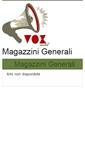 Mobile Screenshot of magazzinigenerali.voxmail.it